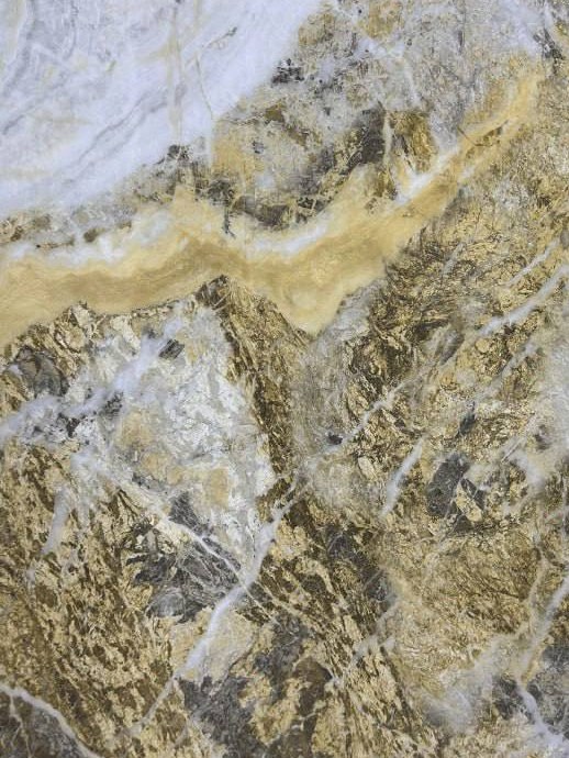 King Plast Dekorplast 60-72 PVX paneli — oltinrang oniks, eni 60 sm